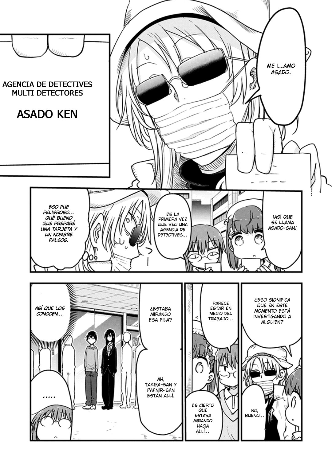 Kobayashi-san Chi no Maid Dragon Capitulo 93 página 4