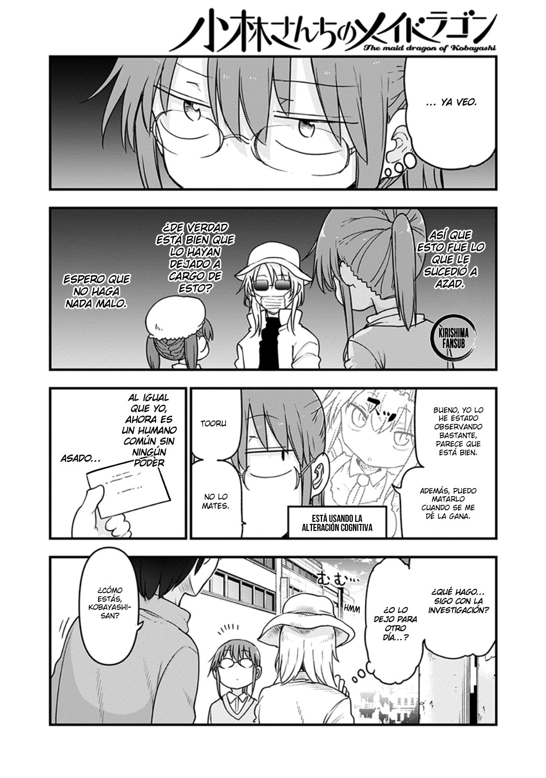 Kobayashi-san Chi no Maid Dragon Capitulo 93 página 5