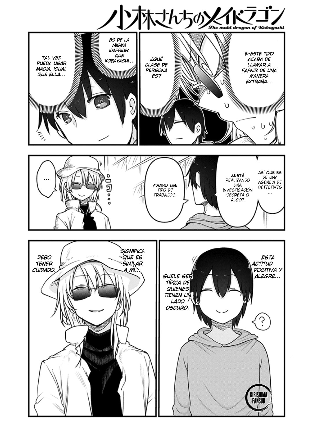 Kobayashi-san Chi no Maid Dragon Capitulo 93 página 7