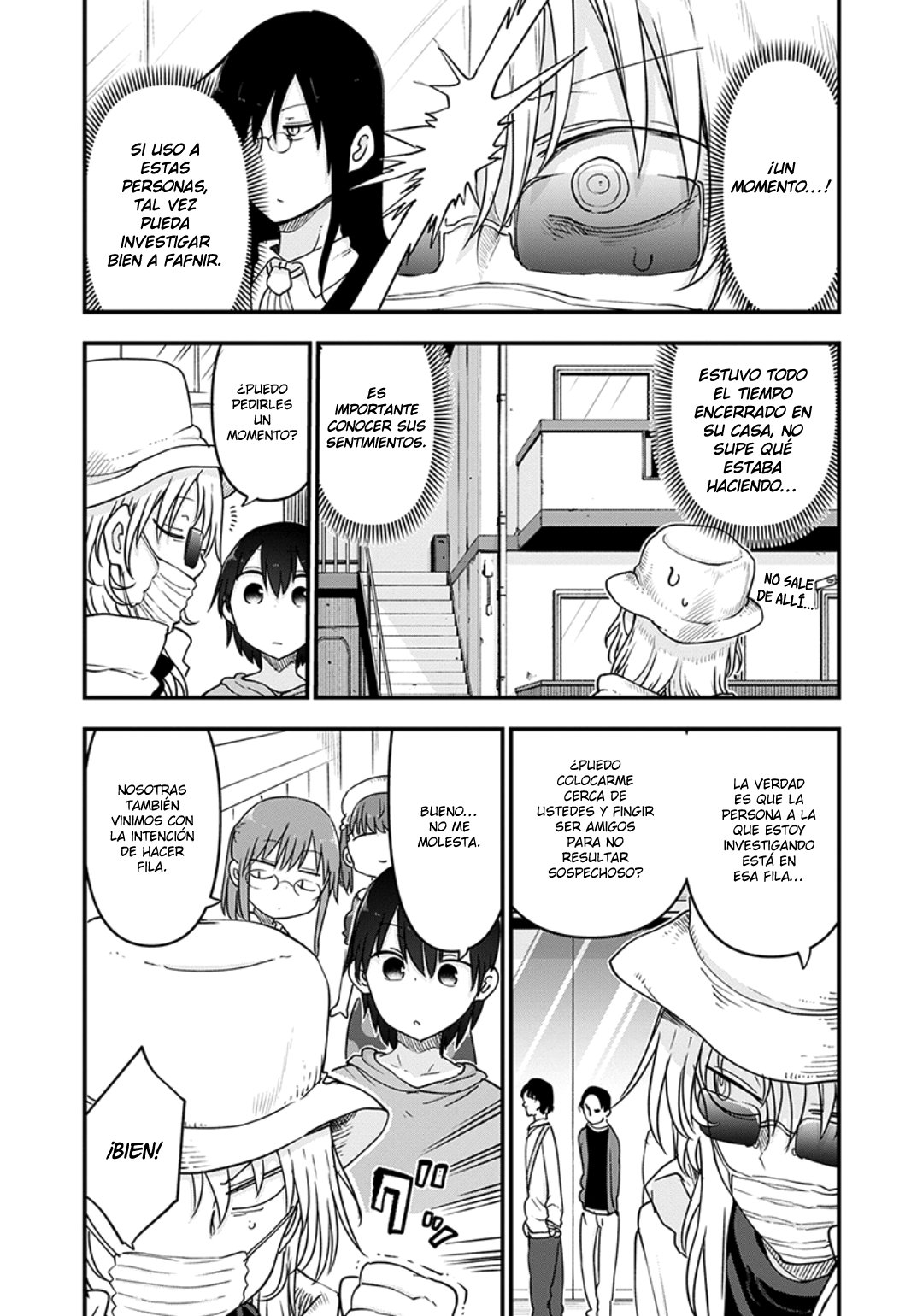 Kobayashi-san Chi no Maid Dragon Capitulo 93 página 8