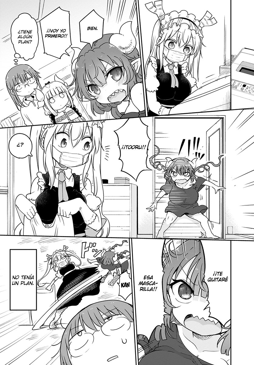 Kobayashi-san Chi no Maid Dragon Capitulo 94 página 8