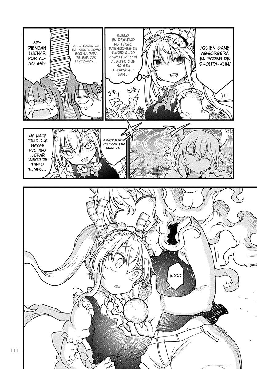 Kobayashi-san Chi no Maid Dragon Capitulo 95 página 12