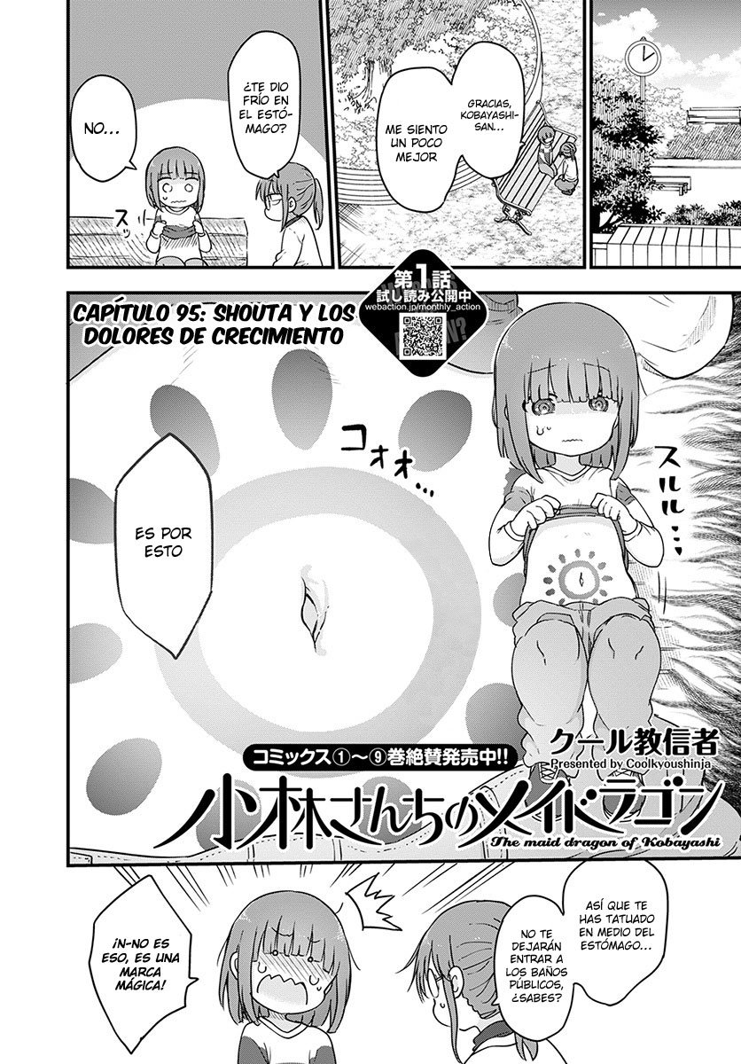 Kobayashi-san Chi no Maid Dragon Capitulo 95 página 3