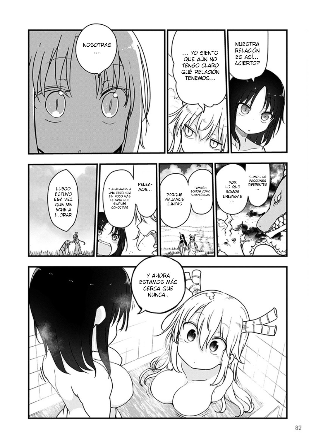 Kobayashi-san Chi no Maid Dragon Capitulo 96 página 13