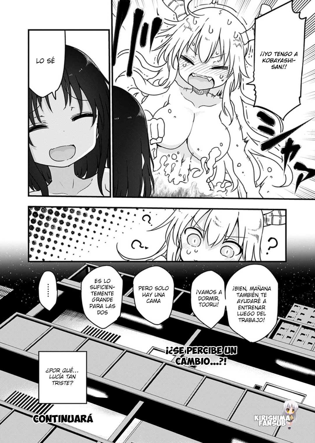 Kobayashi-san Chi no Maid Dragon Capitulo 96 página 15