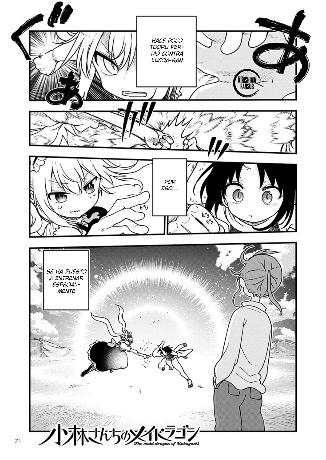 Kobayashi-san Chi no Maid Dragon Capitulo 96 página 2