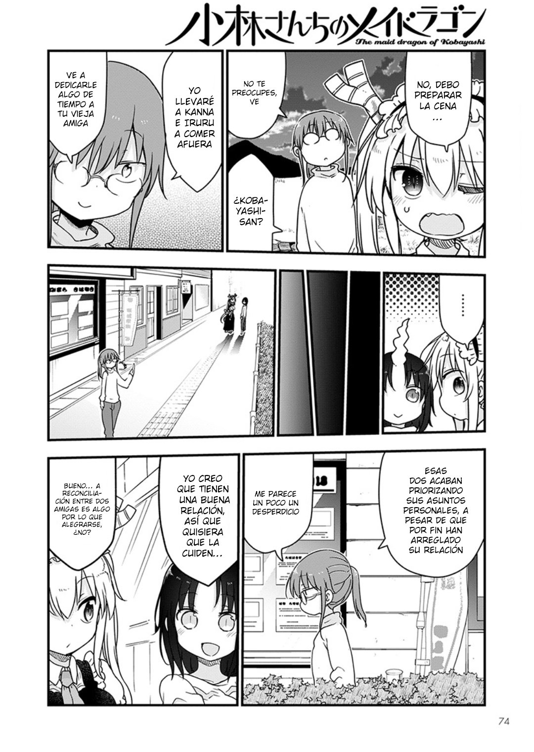 Kobayashi-san Chi no Maid Dragon Capitulo 96 página 5