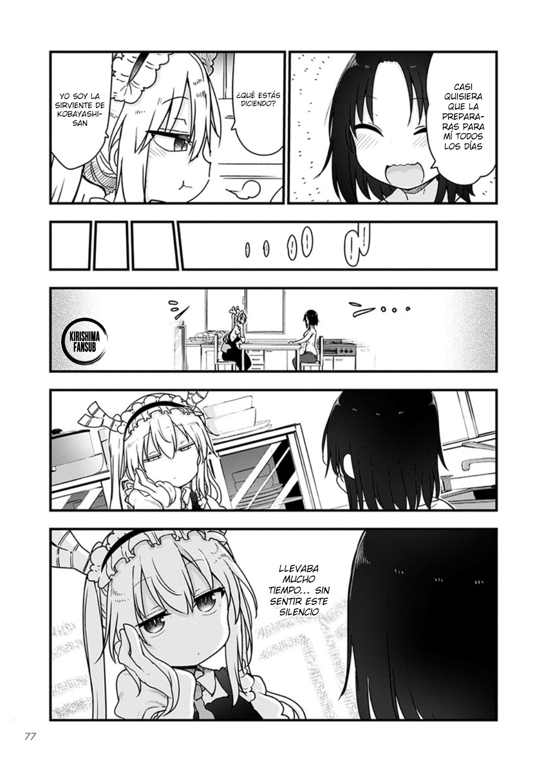 Kobayashi-san Chi no Maid Dragon Capitulo 96 página 8