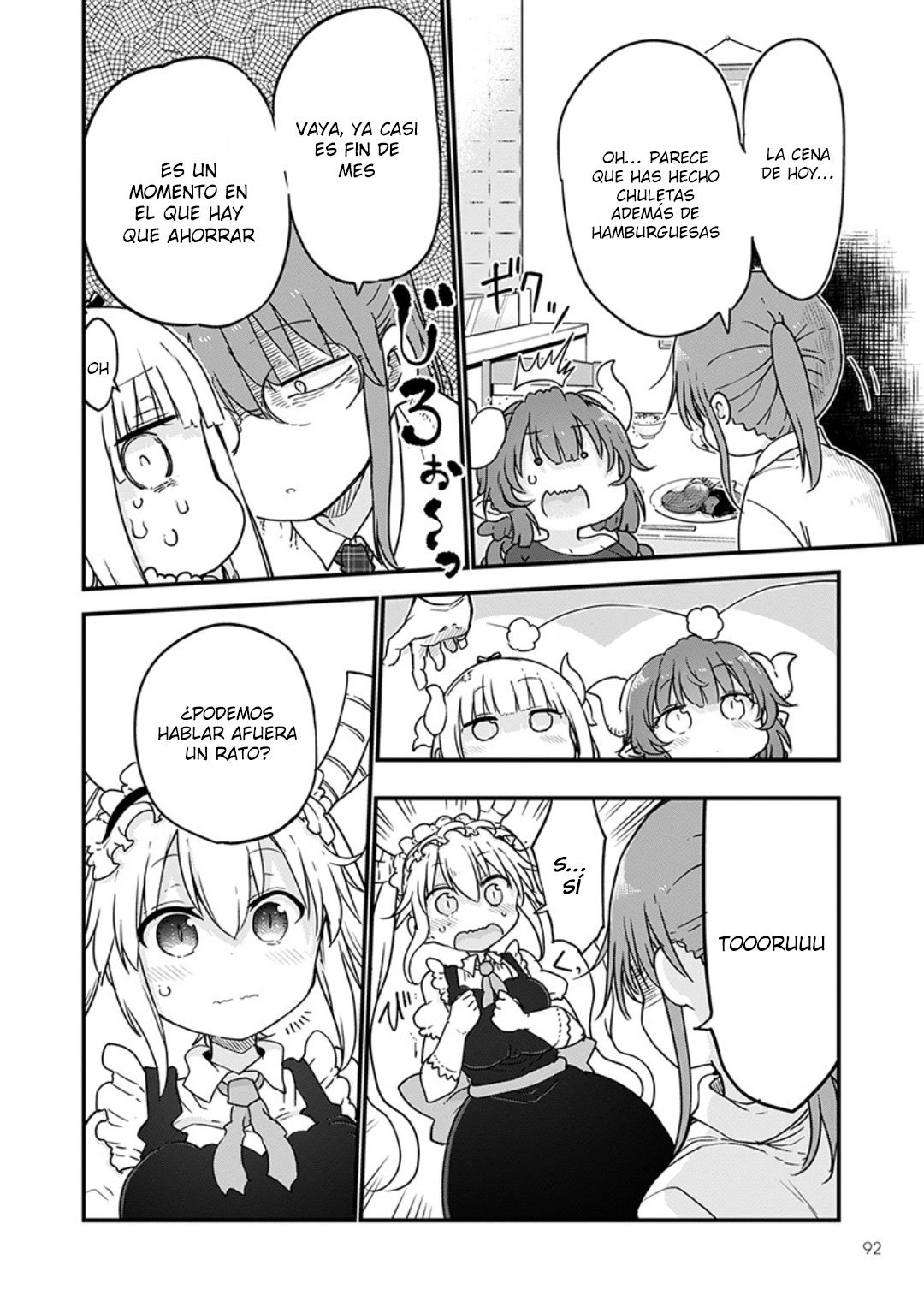 Kobayashi-san Chi no Maid Dragon Capitulo 97 página 11