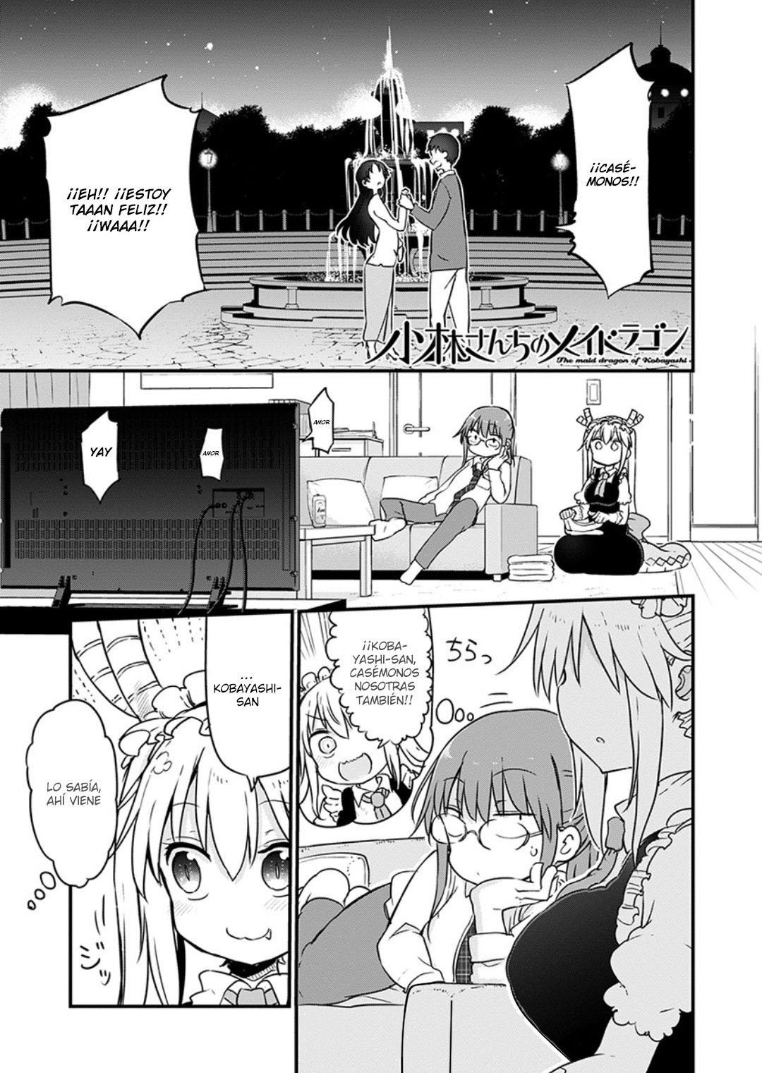 Kobayashi-san Chi no Maid Dragon Capitulo 97 página 2