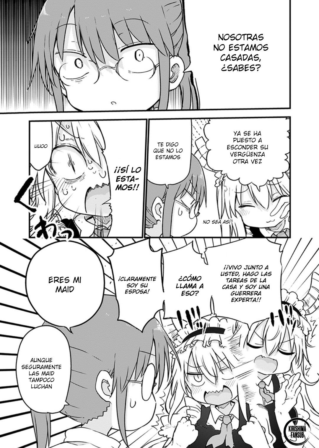 Kobayashi-san Chi no Maid Dragon Capitulo 97 página 4
