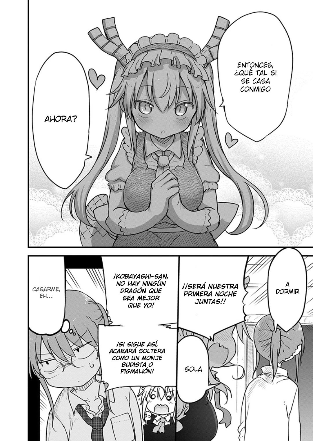 Kobayashi-san Chi no Maid Dragon Capitulo 97 página 5