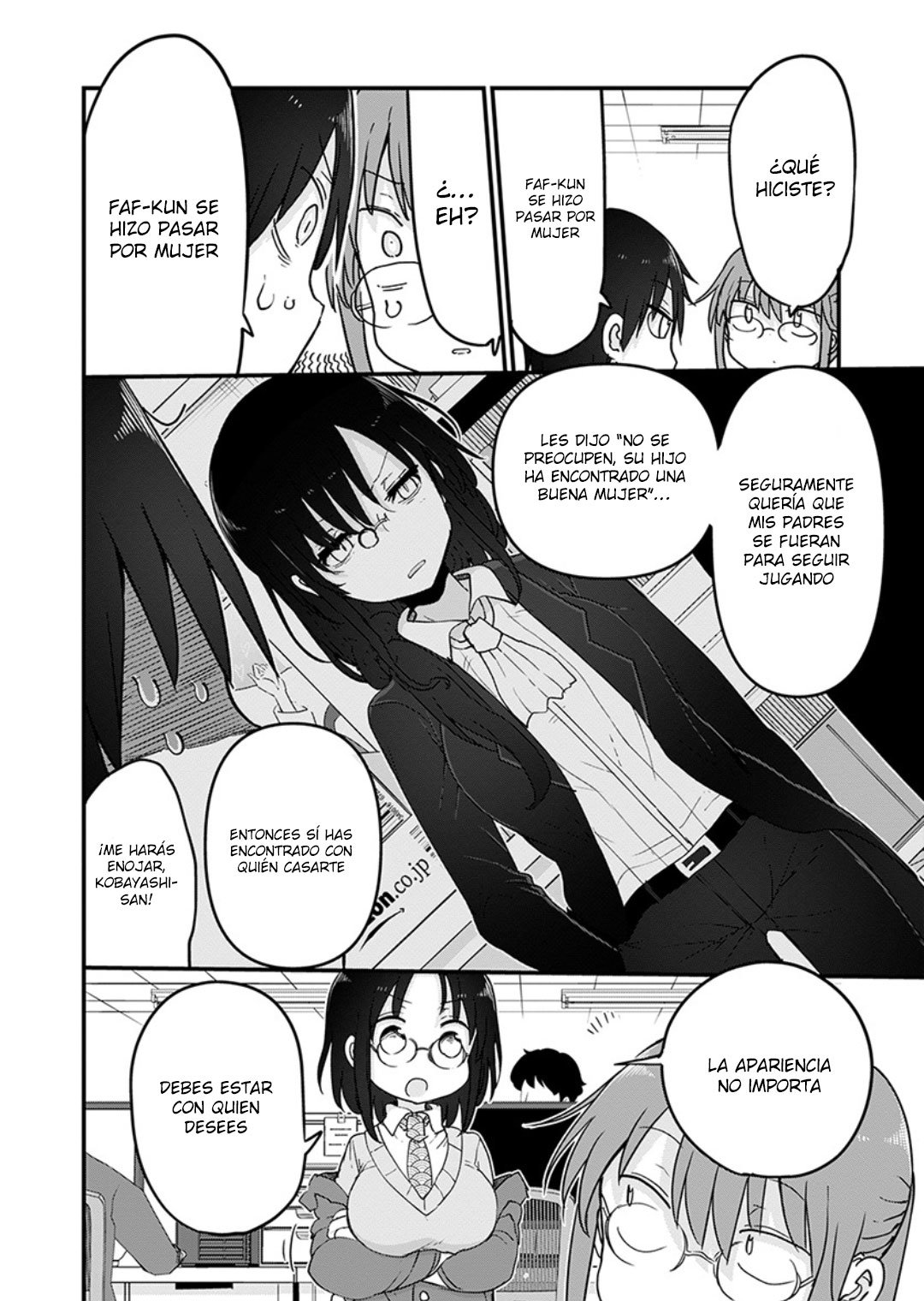 Kobayashi-san Chi no Maid Dragon Capitulo 97 página 7