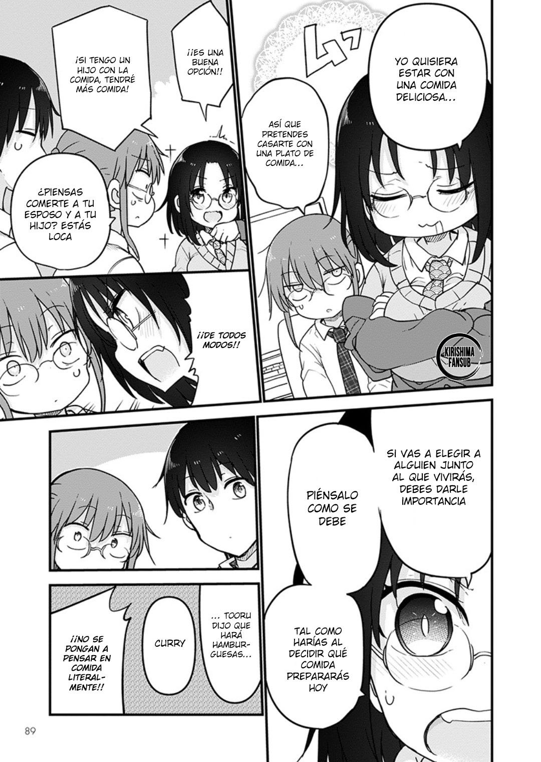 Kobayashi-san Chi no Maid Dragon Capitulo 97 página 8