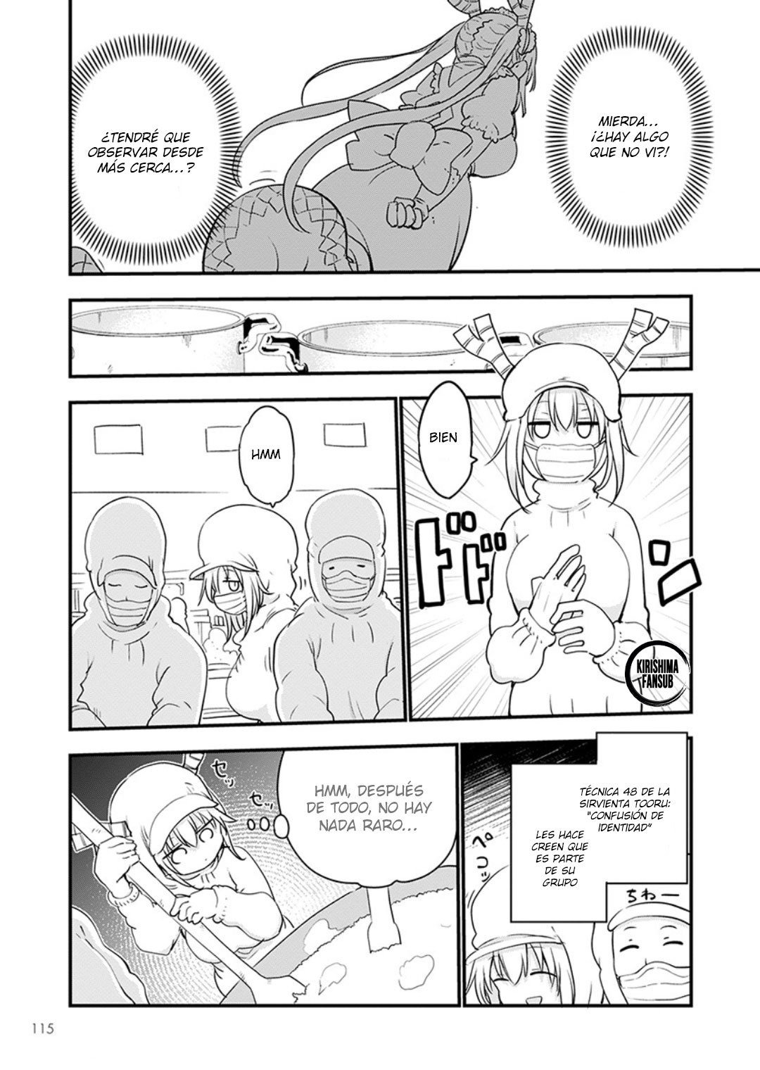 Kobayashi-san Chi no Maid Dragon Capitulo 98 página 10