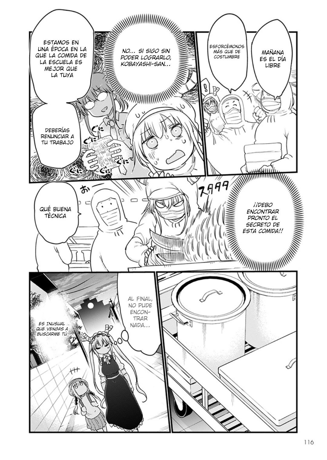 Kobayashi-san Chi no Maid Dragon Capitulo 98 página 11