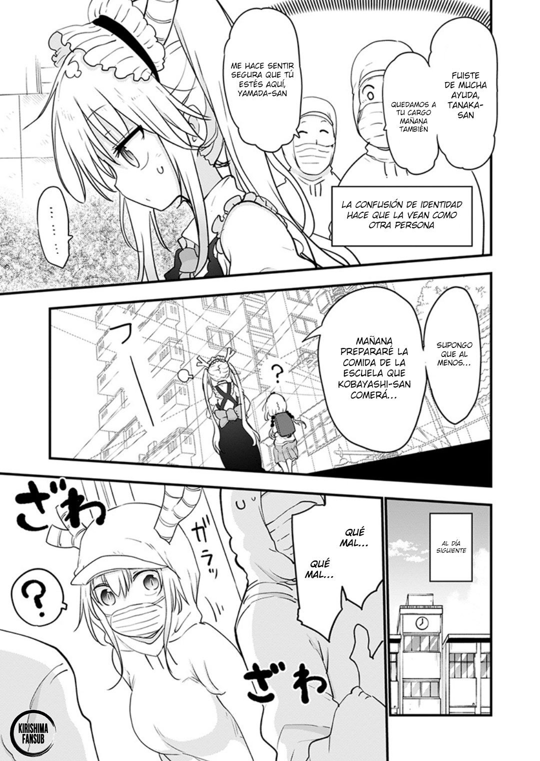 Kobayashi-san Chi no Maid Dragon Capitulo 98 página 12