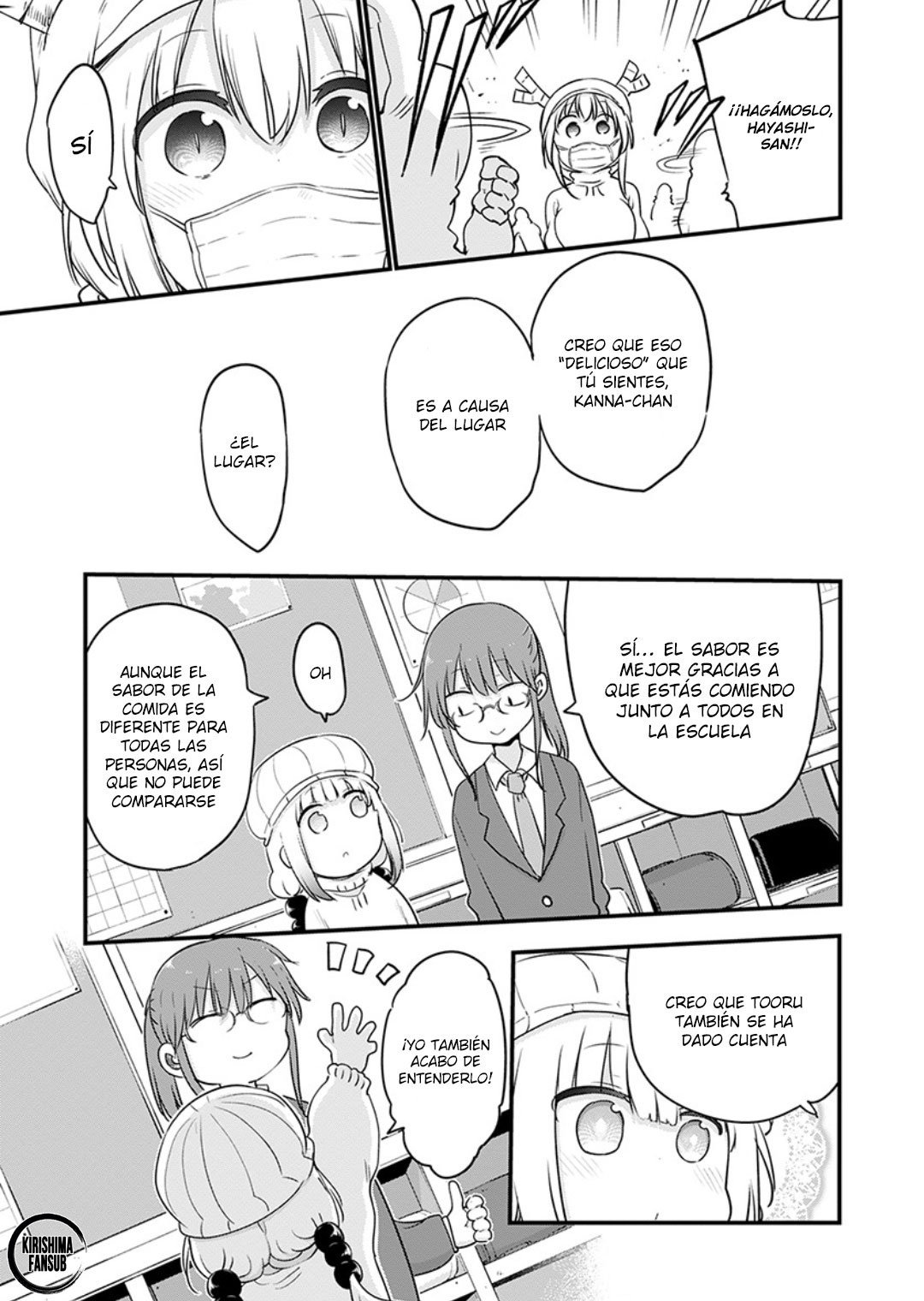Kobayashi-san Chi no Maid Dragon Capitulo 98 página 14