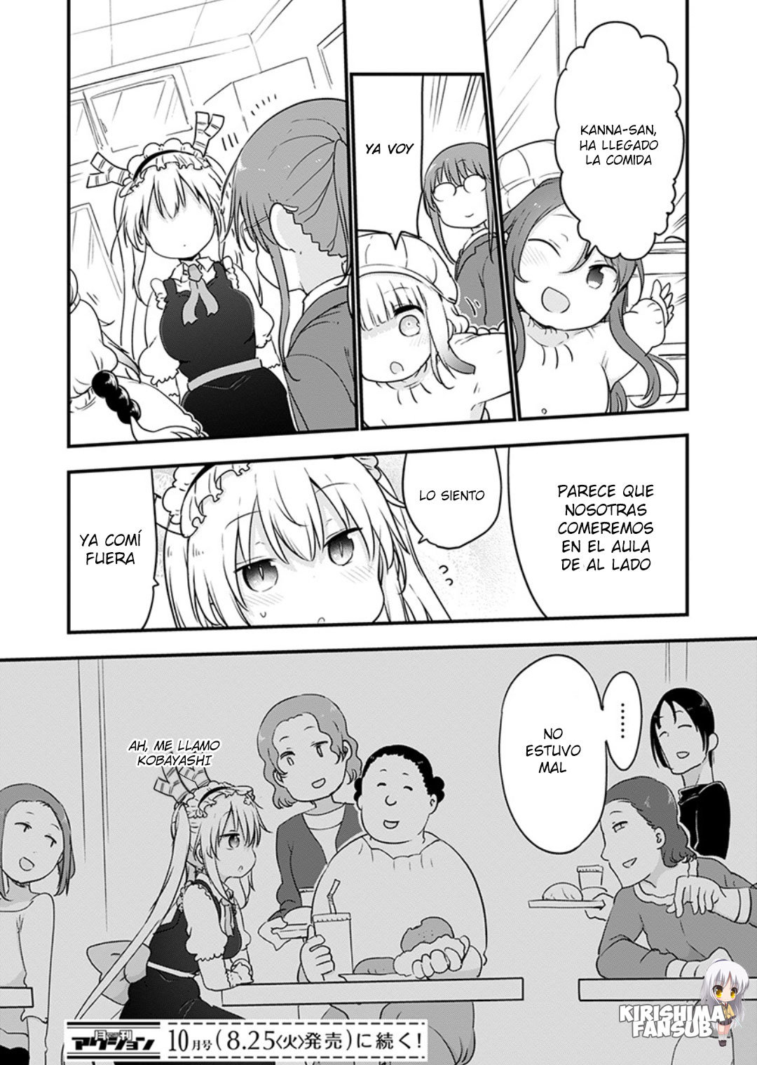 Kobayashi-san Chi no Maid Dragon Capitulo 98 página 15