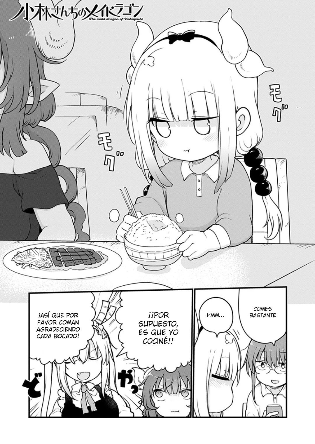 Kobayashi-san Chi no Maid Dragon Capitulo 98 página 2