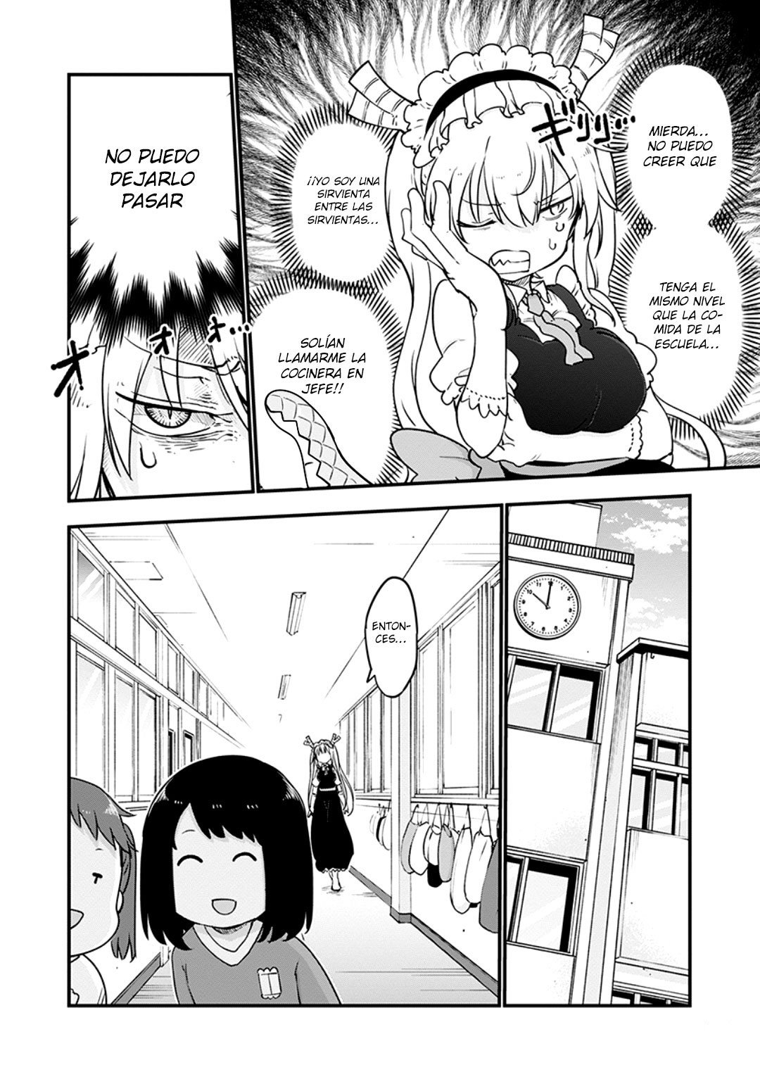 Kobayashi-san Chi no Maid Dragon Capitulo 98 página 5