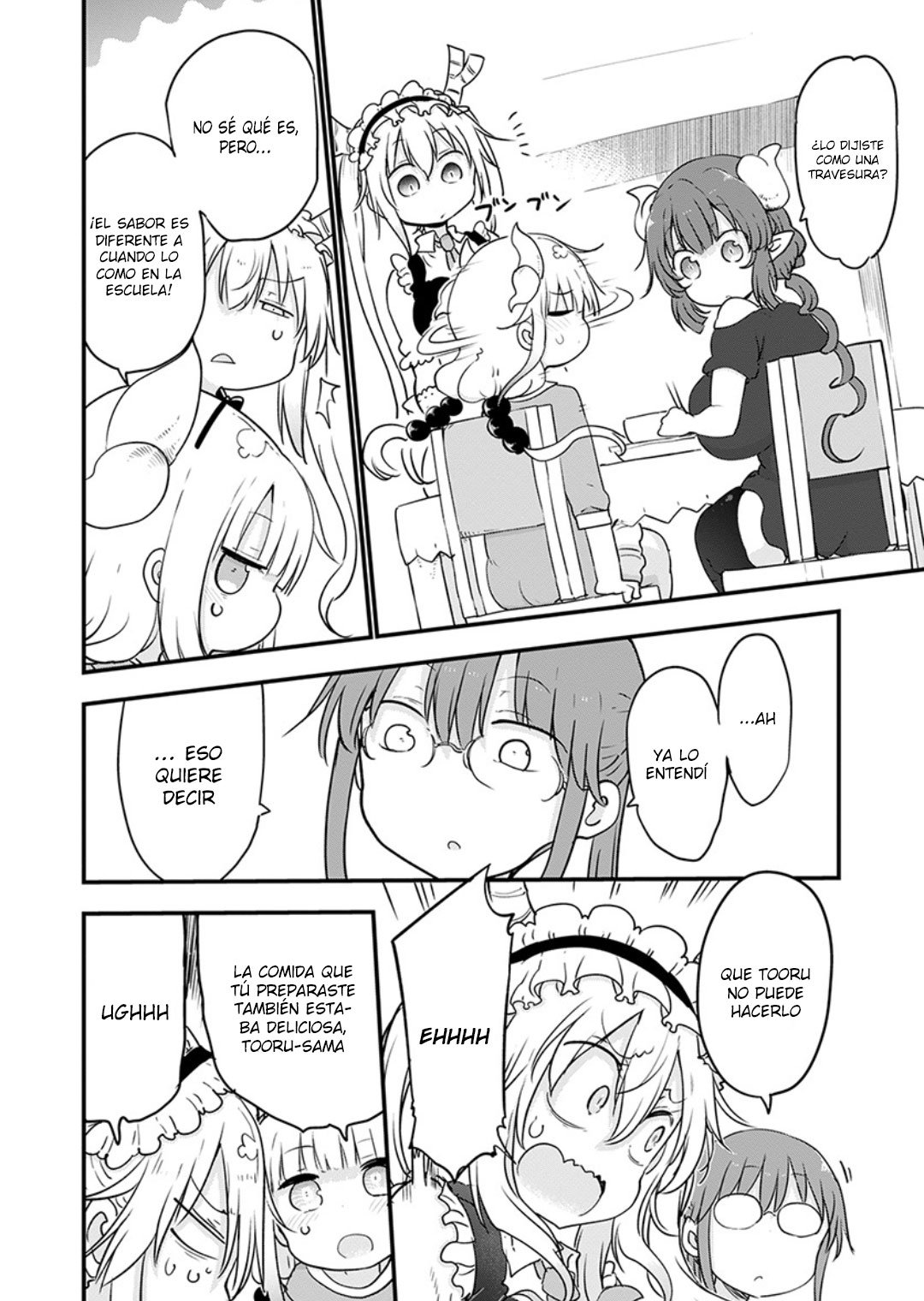 Kobayashi-san Chi no Maid Dragon Capitulo 98 página 9