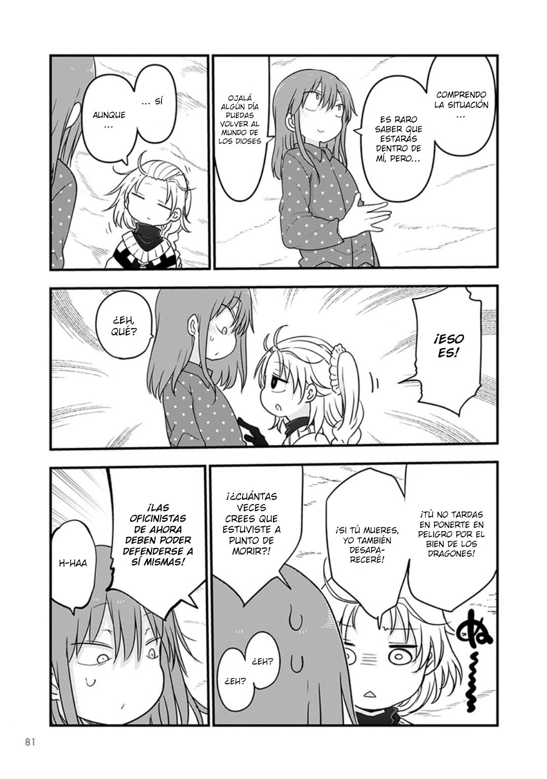 Kobayashi-san Chi no Maid Dragon Capitulo 99 página 10