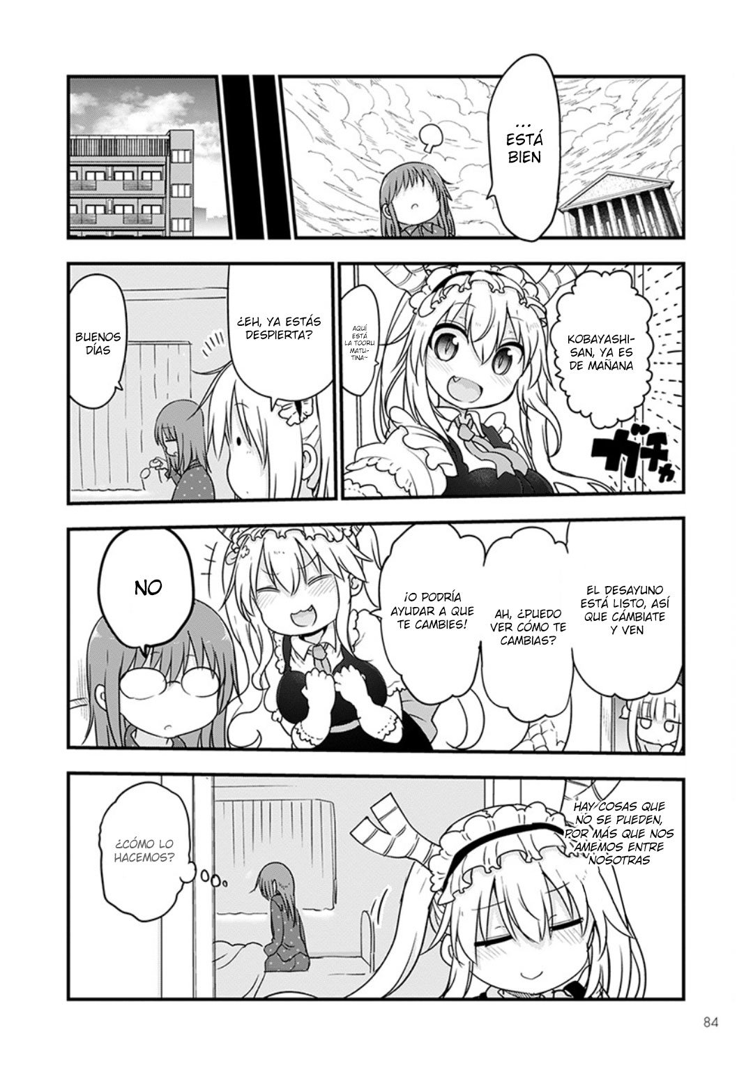 Kobayashi-san Chi no Maid Dragon Capitulo 99 página 13