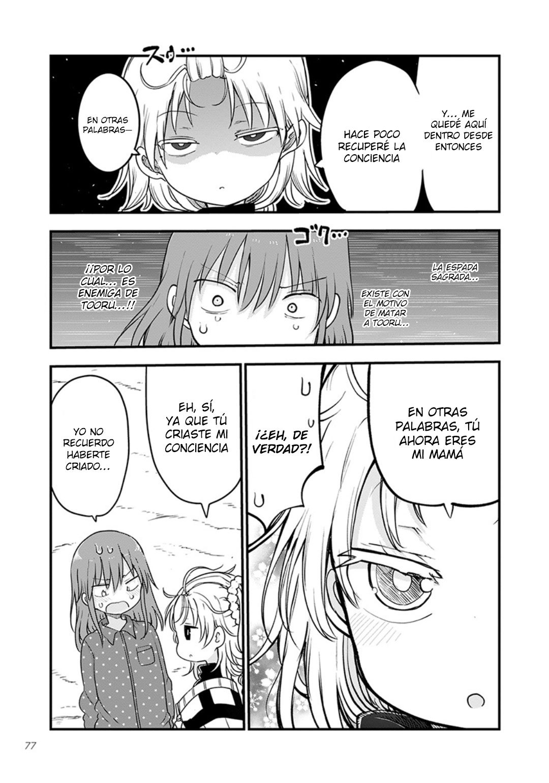 Kobayashi-san Chi no Maid Dragon Capitulo 99 página 6