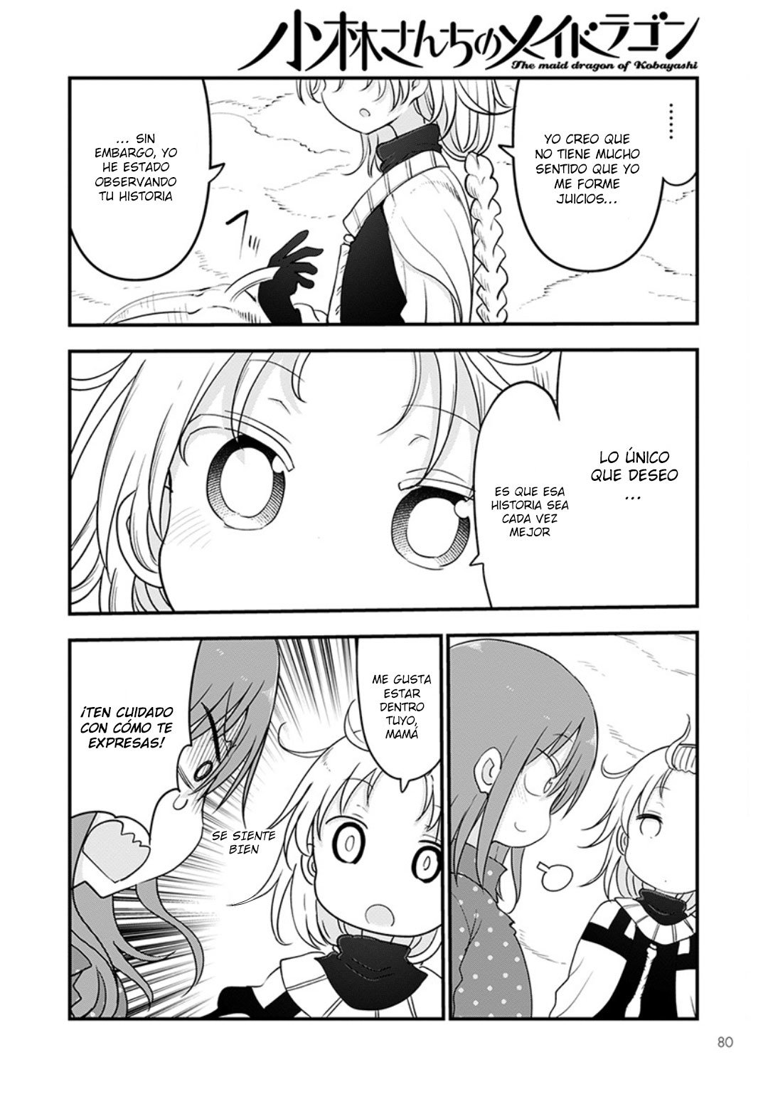Kobayashi-san Chi no Maid Dragon Capitulo 99 página 9