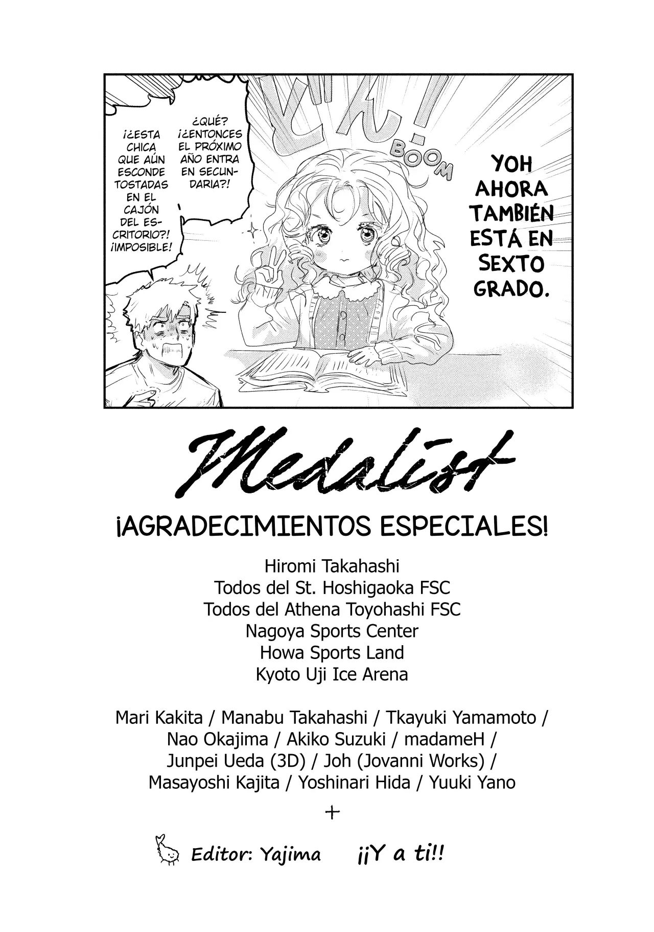 Medalist Capitulo 11.5: Extras del volumen 3 página 5