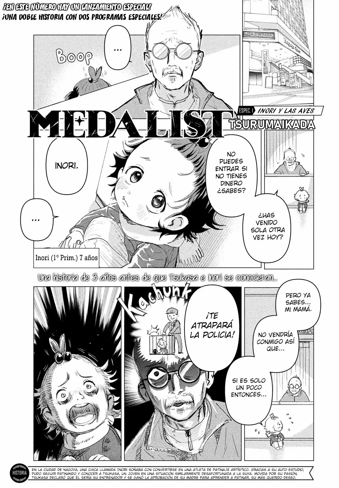 Medalist Capitulo 3.1: Inori y las aves página 3