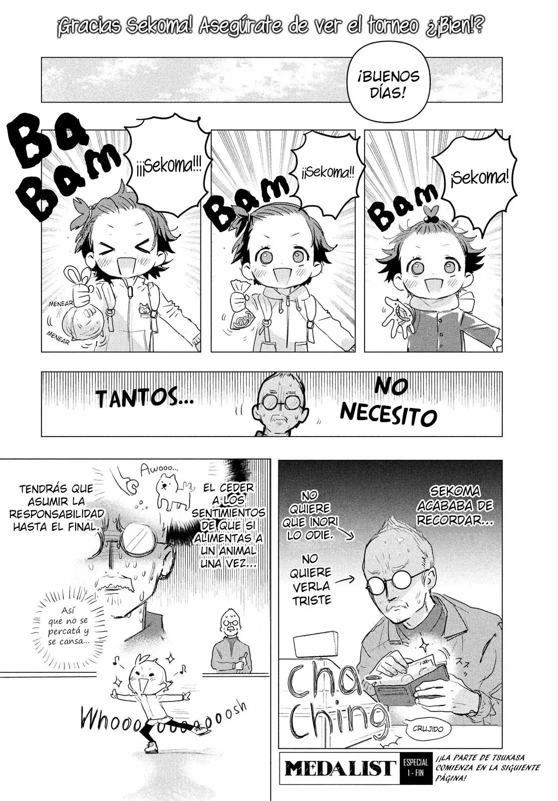 Medalist Capitulo 3.1: Inori y las aves página 6