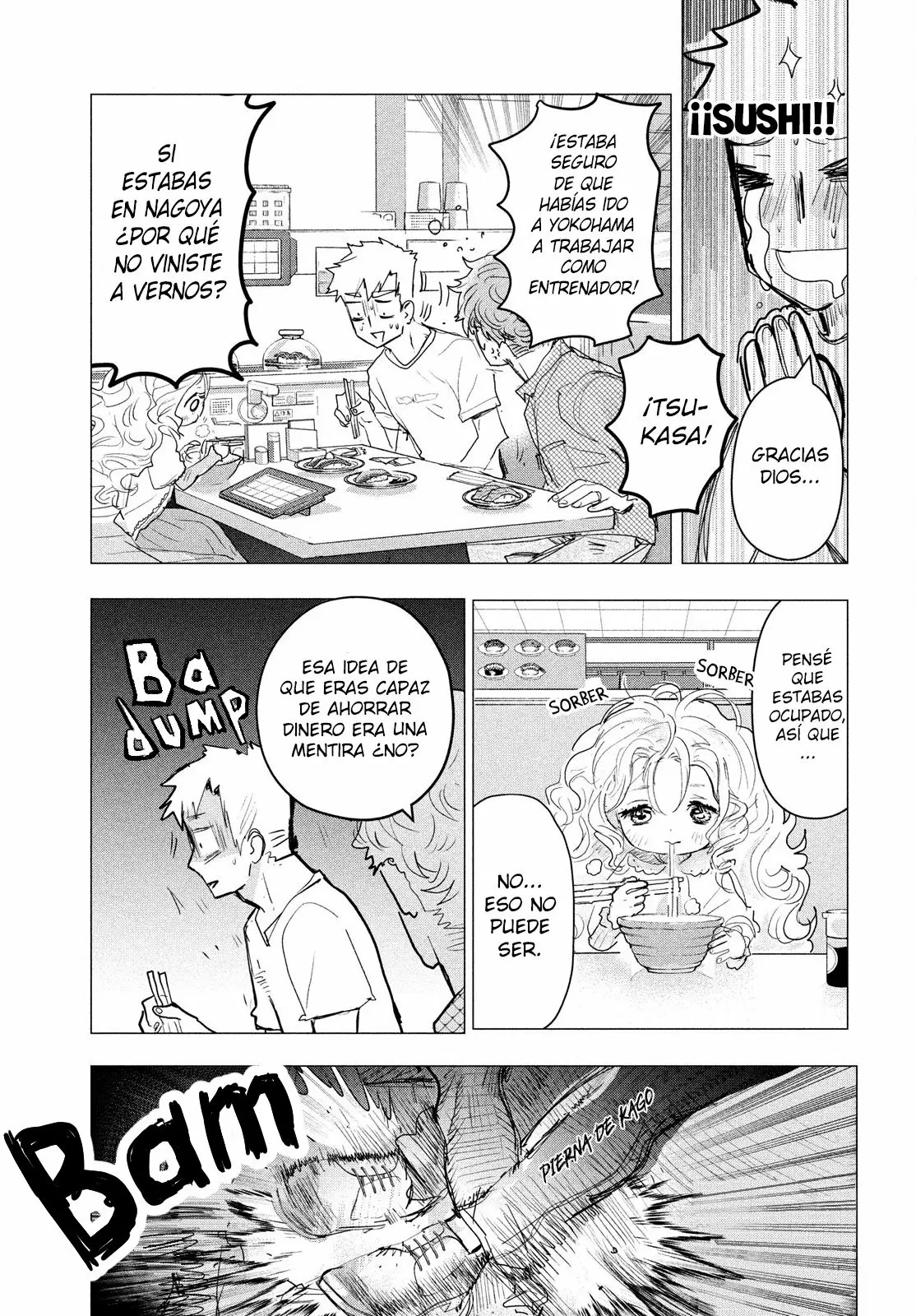 Medalist Capitulo 3.2: Tsukasa y el sushi página 5