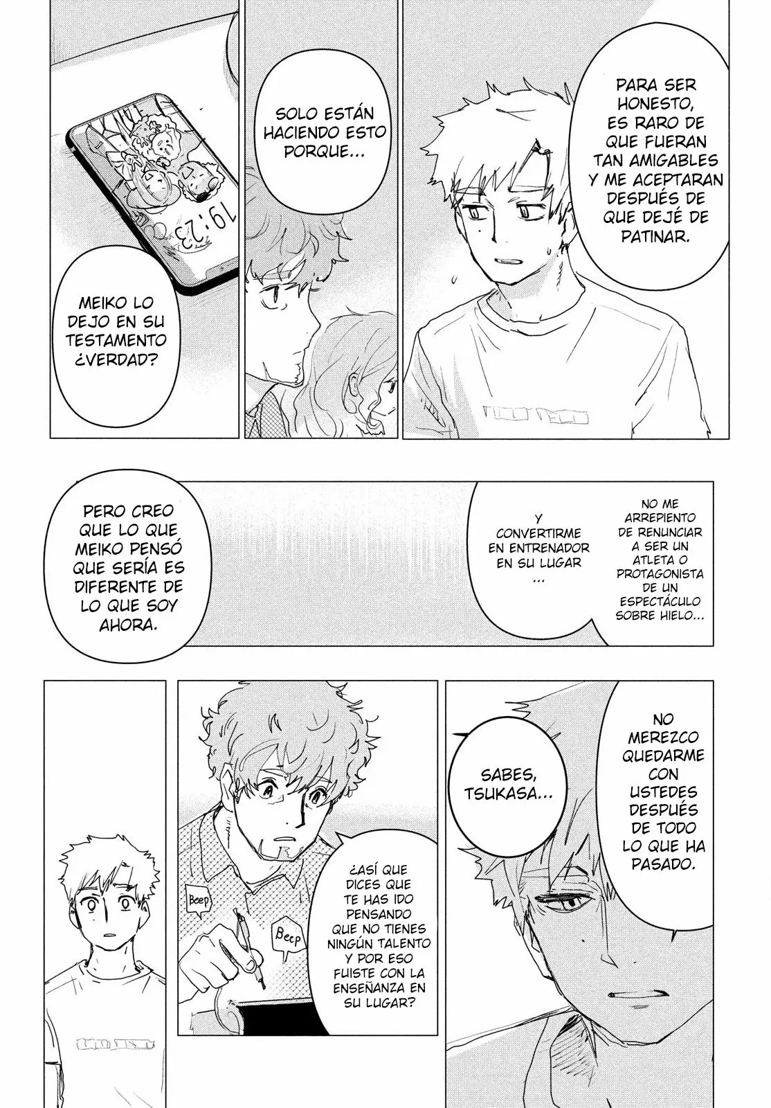 Medalist Capitulo 3.2: Tsukasa y el sushi página 9