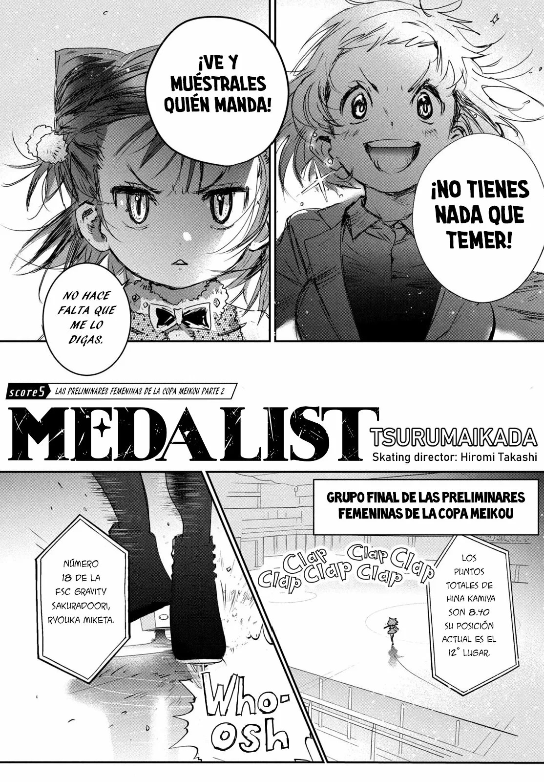 Medalist Capitulo 5: Copa Meikoh, Preliminar femenina (parte 2) página 5