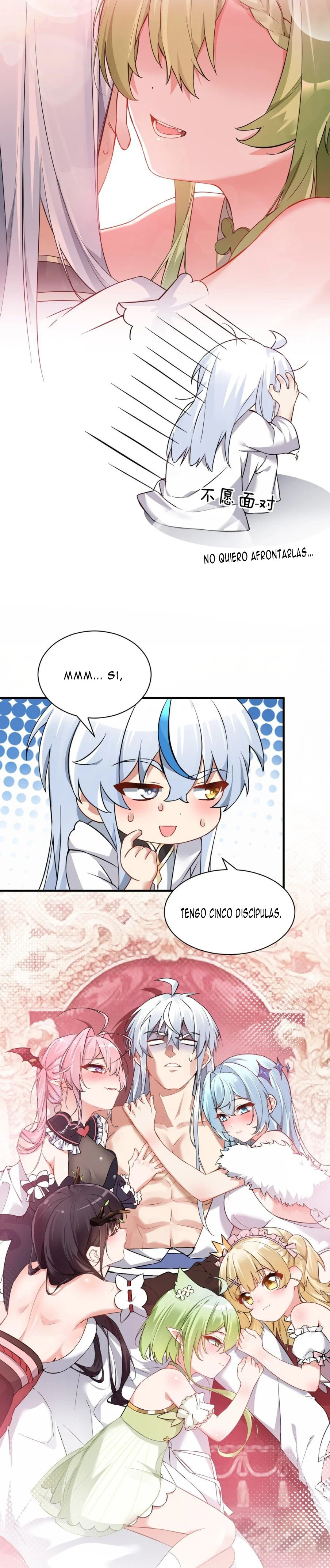 Yo, que tengo rasgos carismáticos naturales, fui el objetivo de los discípulos de Yandere Capitulo 0 página 8