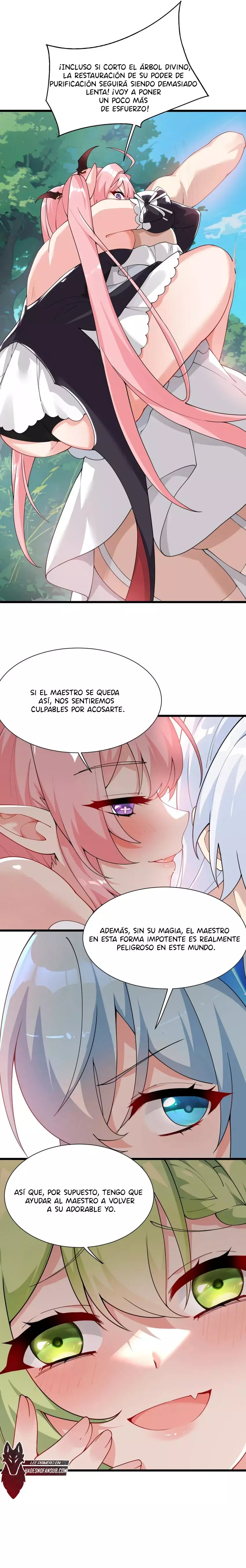 Yo, que tengo rasgos carismáticos naturales, fui el objetivo de los discípulos de Yandere Capitulo 31 página 12