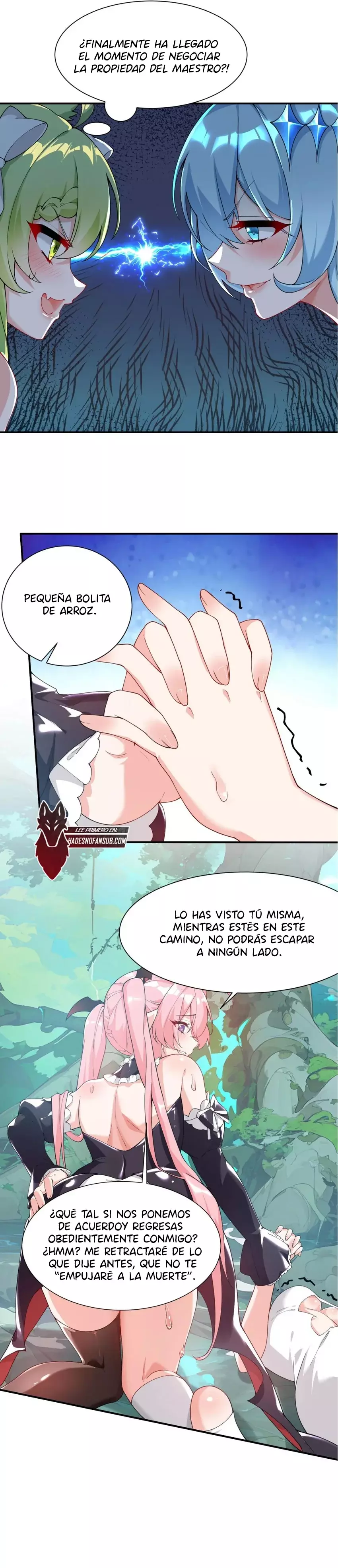 Yo, que tengo rasgos carismáticos naturales, fui el objetivo de los discípulos de Yandere Capitulo 32 página 7