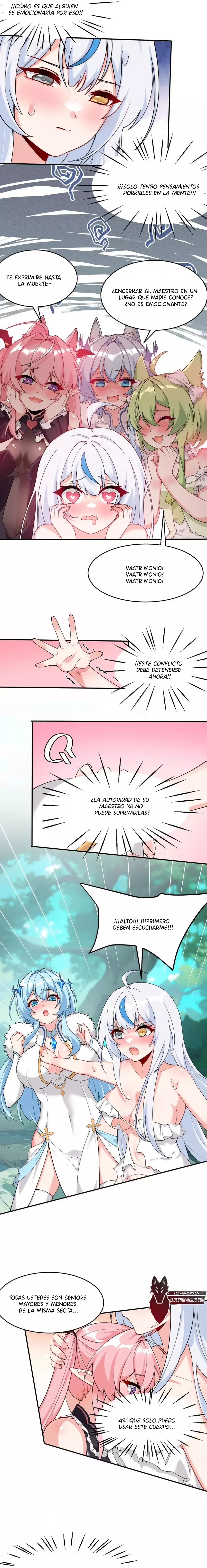 Yo, que tengo rasgos carismáticos naturales, fui el objetivo de los discípulos de Yandere Capitulo 33 página 4
