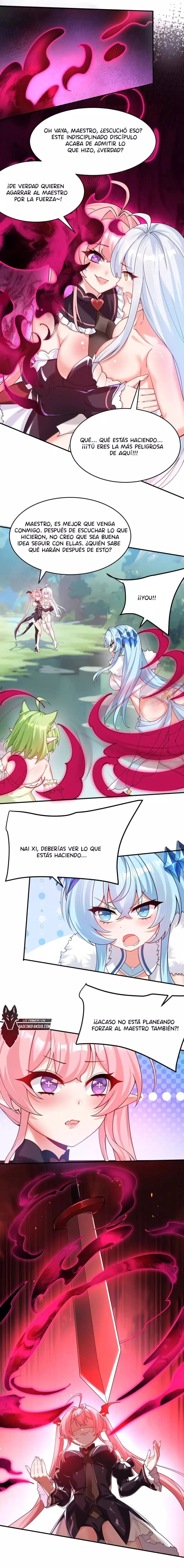 Yo, que tengo rasgos carismáticos naturales, fui el objetivo de los discípulos de Yandere Capitulo 33 página 8