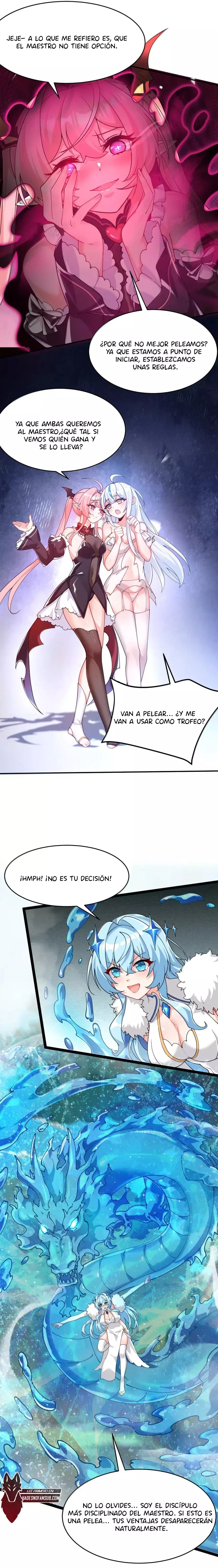 Yo, que tengo rasgos carismáticos naturales, fui el objetivo de los discípulos de Yandere Capitulo 33 página 9