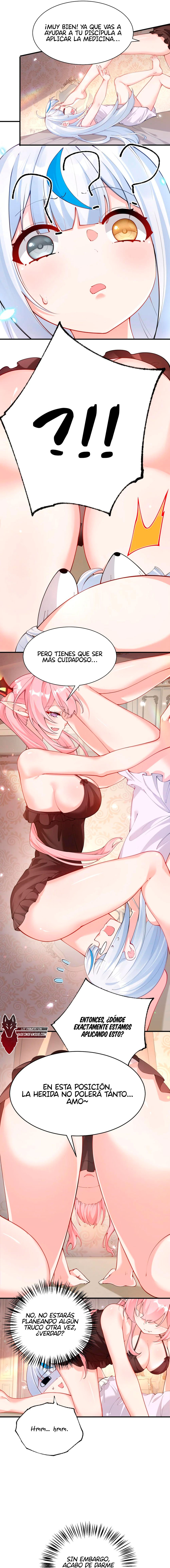 Yo, que tengo rasgos carismáticos naturales, fui el objetivo de los discípulos de Yandere Capitulo 44 página 8