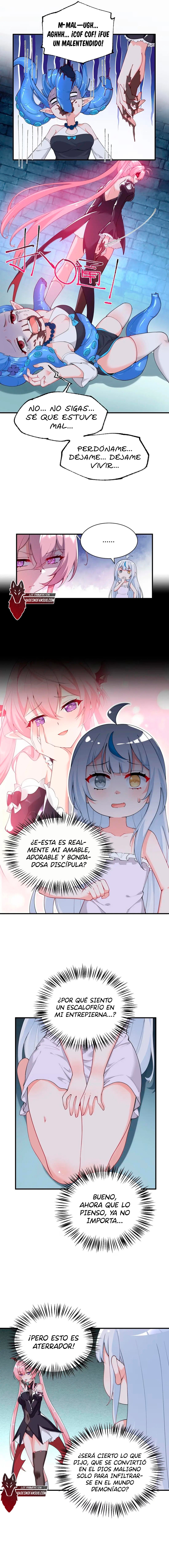 Yo, que tengo rasgos carismáticos naturales, fui el objetivo de los discípulos de Yandere Capitulo 47 página 7