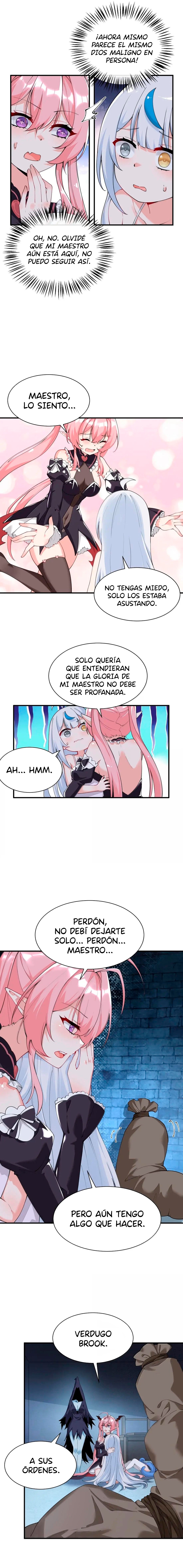 Yo, que tengo rasgos carismáticos naturales, fui el objetivo de los discípulos de Yandere Capitulo 47 página 8