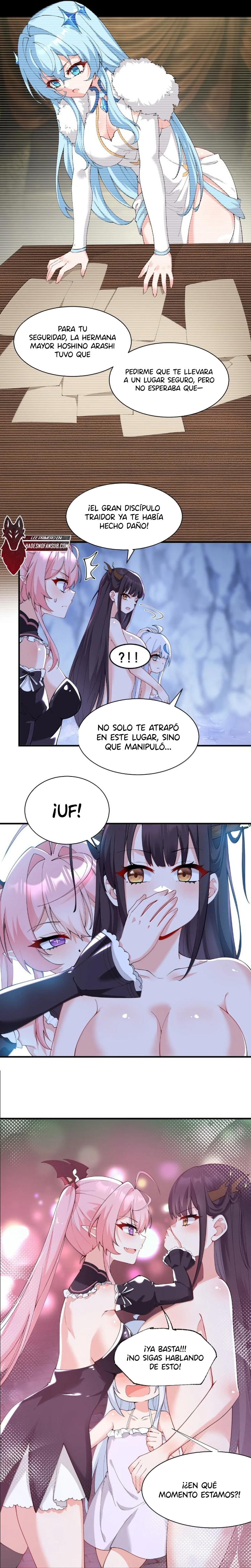 Yo, que tengo rasgos carismáticos naturales, fui el objetivo de los discípulos de Yandere Capitulo 53 página 7