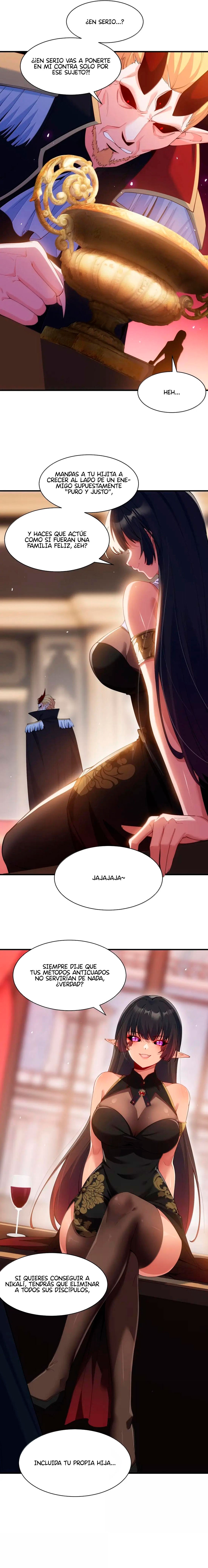 Yo, que tengo rasgos carismáticos naturales, fui el objetivo de los discípulos de Yandere Capitulo 58 página 10