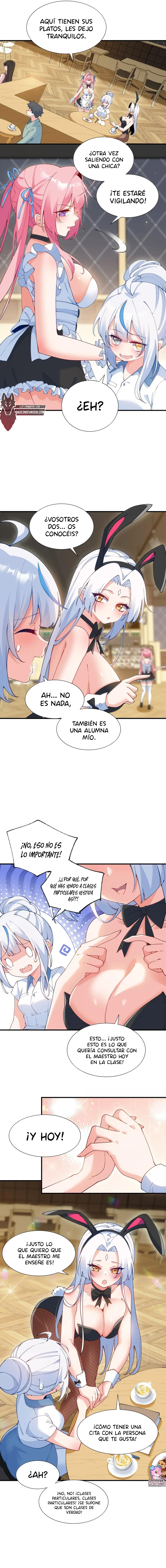 Yo, que tengo rasgos carismáticos naturales, fui el objetivo de los discípulos de Yandere Capitulo 67.5 página 4