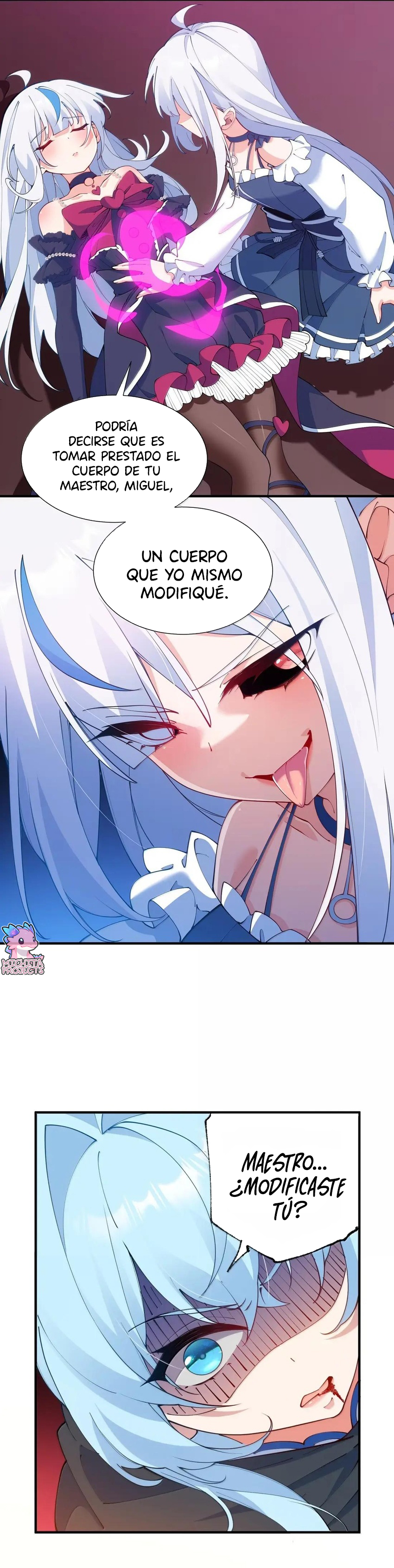 Yo, que tengo rasgos carismáticos naturales, fui el objetivo de los discípulos de Yandere Capitulo 69 página 34
