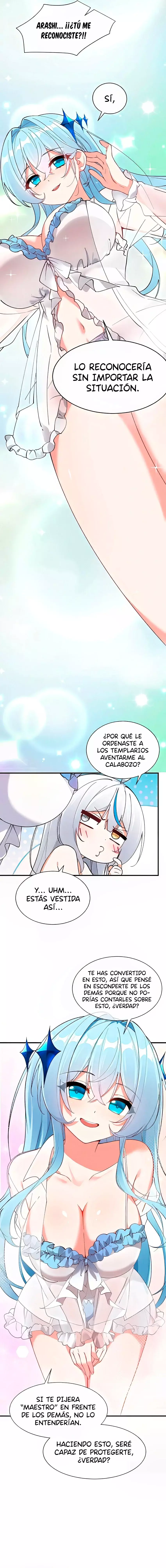 Yo, que tengo rasgos carismáticos naturales, fui el objetivo de los discípulos de Yandere Capitulo 8 página 8